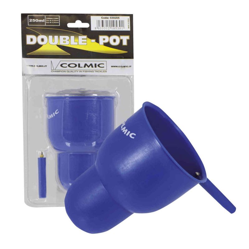 Colmic Double Pot 250ML bleu 