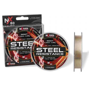 Colmic NX80 Steel Resistance clear visdraad 0.16mm 150m 3.80kg