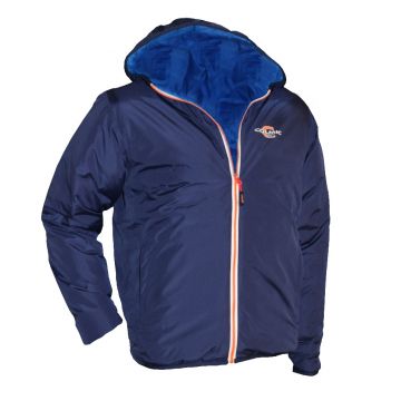 Colmic Royal Jacket blauw - wit - oranje visjas Large