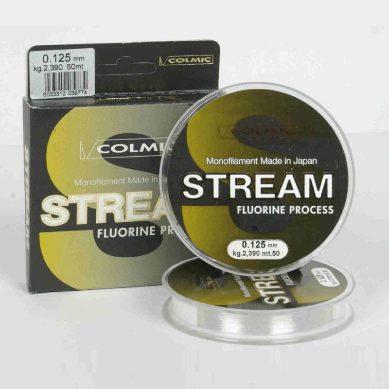 Colmic Stream clear visdraad 0.08mm 50m