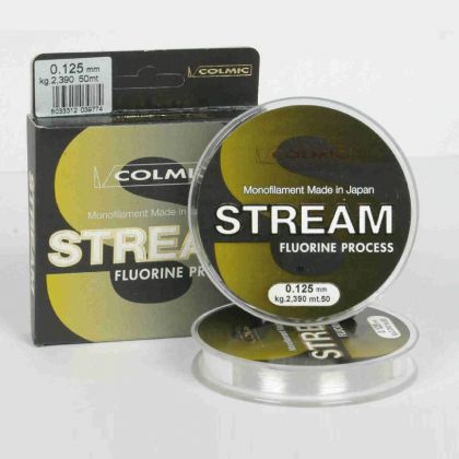 Colmic Stream clear visdraad 0.16mm 50m