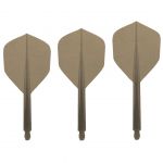 Condor AXE Metallic Standard 6 champagne gold dart flight Large