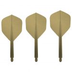 Condor AXE Metallic Standard 6 gold dart flight Large