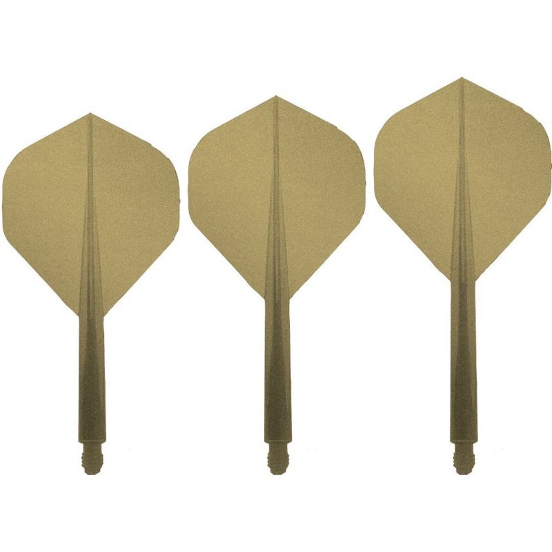 Condor AXE Metallic Standard gold dart flight Small