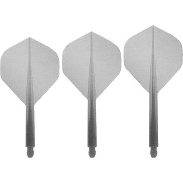 Condor AXE Metallic Standard argent dart flight Large