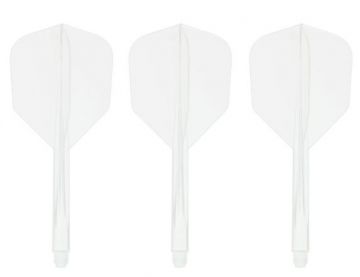 Condor AXE Reviva Standard 6 clear dart flight Large