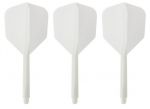 Condor AXE Reviva Standard 6 blanc dart flight Medium