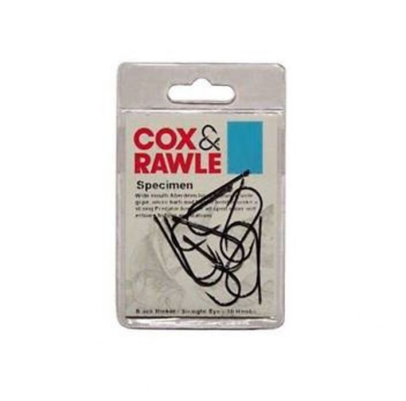 Cox & Rawle Specimen Extra Hook noir  1/0