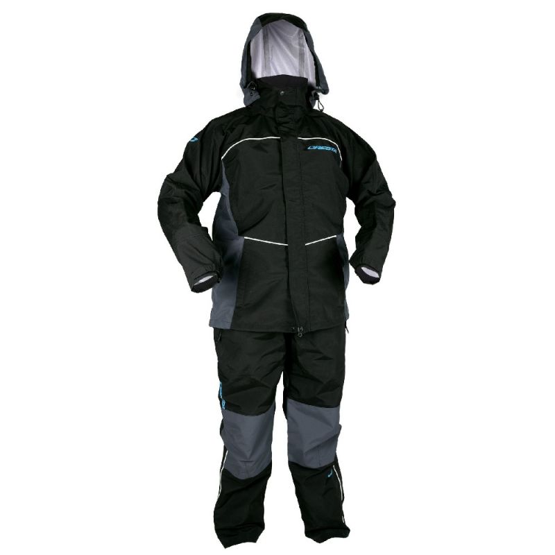 Cresta All Weather Suit blauw - zwart visjas Medium