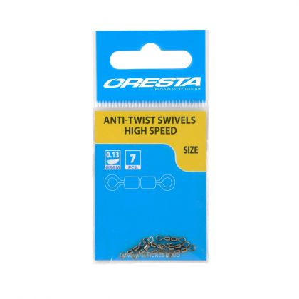 Cresta Anti Twist Swivels High Speed nickel viswartel 20