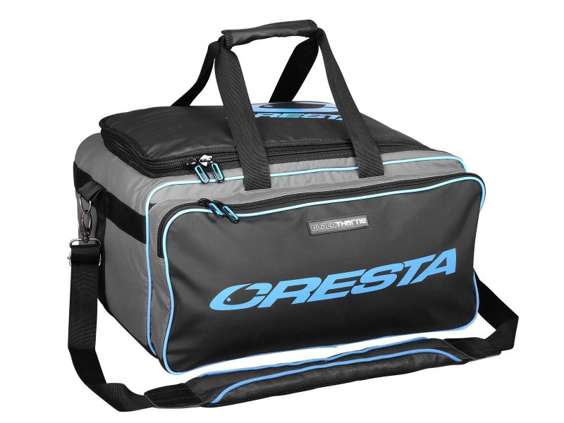 Cresta Blackthorne Cool Baitbag XL zwart - blauw foreltas witvistas 50x29x40cm