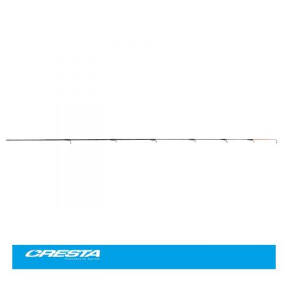 Cresta Carbon Feeder Tip zwart - rood witvis onderdeel 0.5oz Small