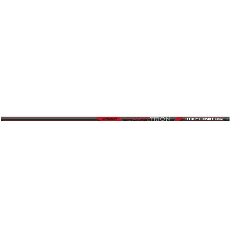 Cresta Carpetition Xtreme Handle Put-Over zwart - rood schepnetsteel 3m20