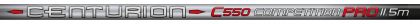 Cresta Centurion C550 Competition Pro Pole Only blauw - zwart witvis vaste hengel 11m50