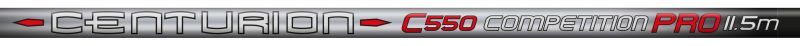 Cresta Centurion C550 Competition Pro Pole Only blauw - zwart witvis vaste hengel 11m50