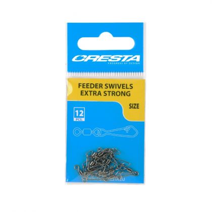 Cresta Feeder Swivel Extra Strong nickel viswartel 12