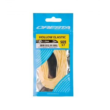 Cresta Hollow Elastic blanc  1.3mm 5m