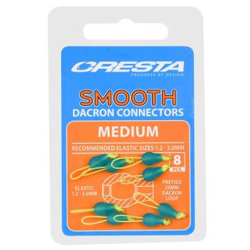 Cresta Smooth dacron connectors blue - jaune  Medium