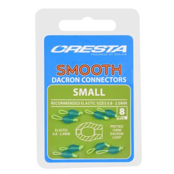 Cresta Smooth dacron connectors blue - jaune  Small