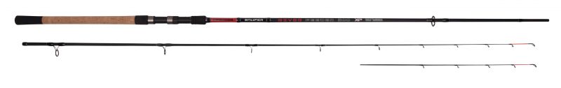 Cresta Snyper River Feeder XP zwart - bruin witvis wicklepicker 3m00