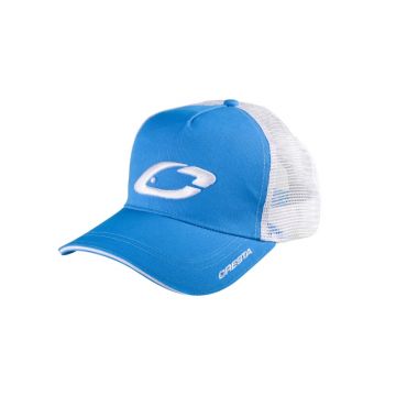 Cresta Trucker Cap wit - blauw pet Uni