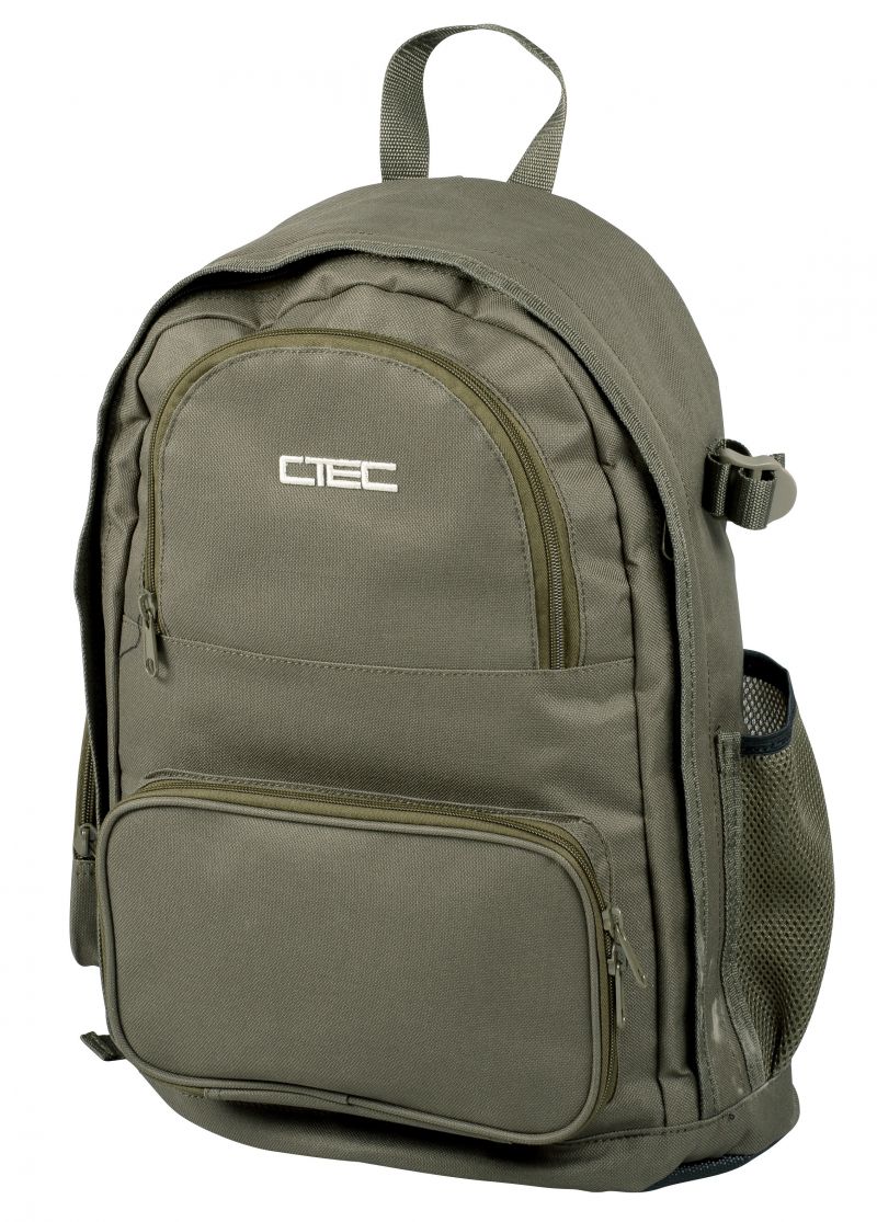 Cteccarp Backpack groen - bruin karper karpertas 45x40x20cm