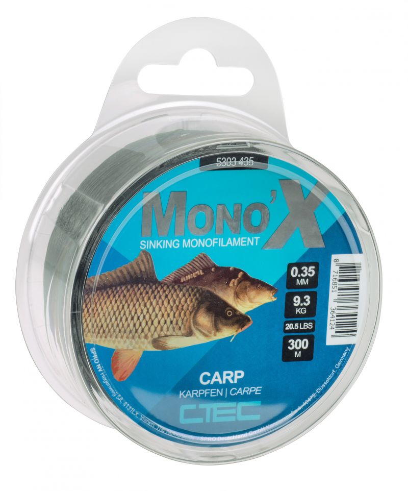 Cteccarp Carp noir  0.25mm 500m 5.3kg