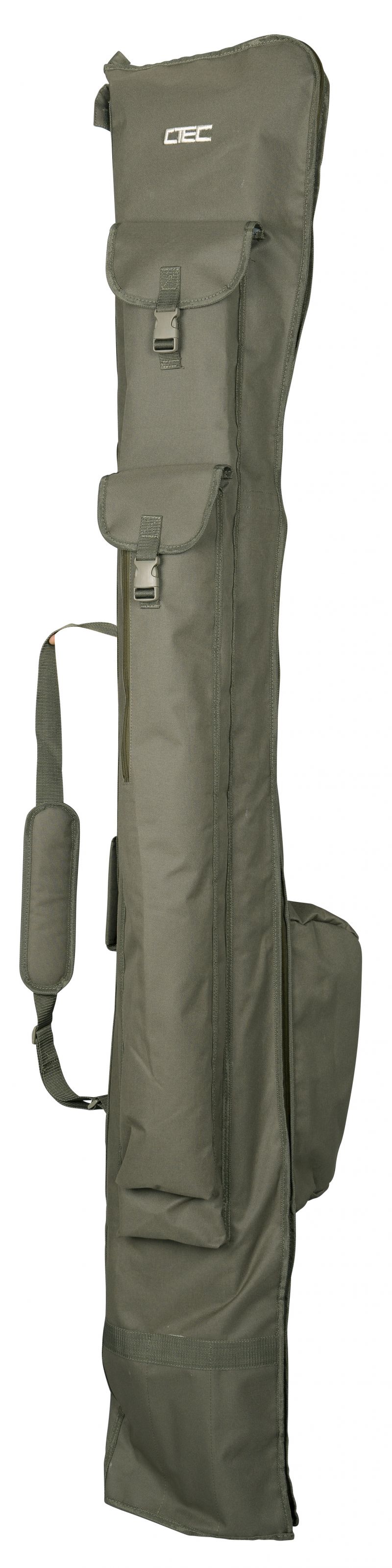 Cteccarp Holdall 2+2 Rod groen karper visfoudraal 12ft