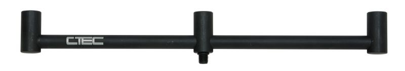 Cteccarp Matt Black Alu Buzzer Bar noir  33cm 3-rod