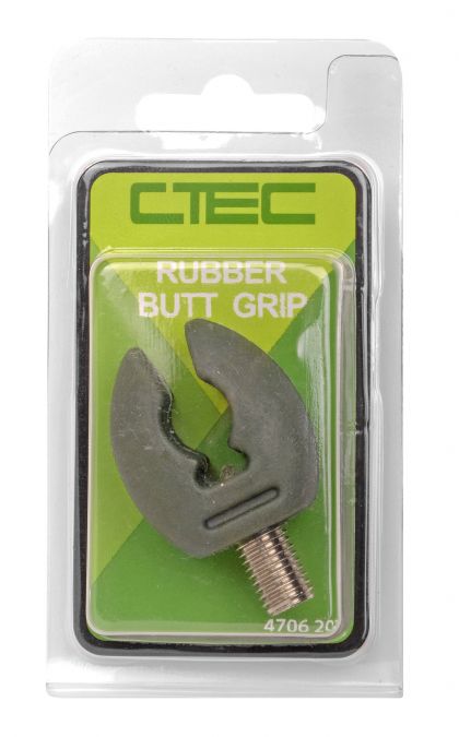 Cteccarp Rubber Butt Grip noir - vert 