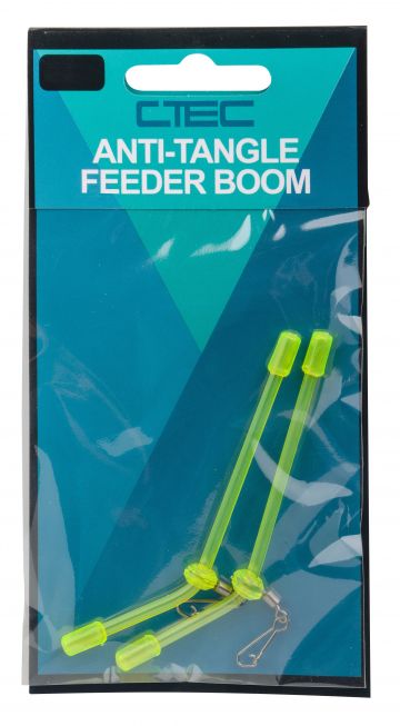 Cteccoarse Anti-Tangle Feeder Boom groen klein vismateriaal 11.5cm