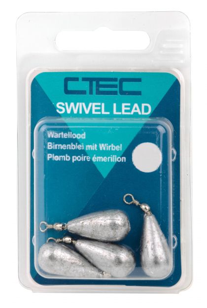 Cteccoarse Swivel Sinker argent  25g