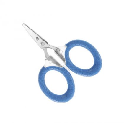 Cuda Braid Scissors Micro zilver - blauw tang & schaar