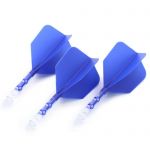 Cuesoul ROST T19 Integrated Flight - Big Wing bleu dart flight Large