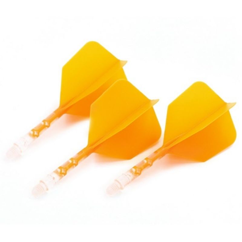 Cuesoul ROST T19 Integrated Flight - Big Wing orange dart flight Medium