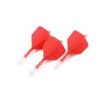 Cuesoul ROST T19 Integrated Flight - Big Wing red dart flight Large