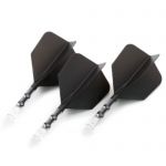 Cuesoul ROST T19 Integrated Flight - Big Wing noir dart flight Large