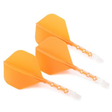 Cuesoul ROST T19 Integrated Flight - Standard orange dart flight Large