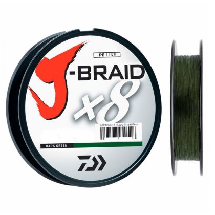 Daiwa J-Braid X8 dark green  0.06mm 150m 4kg