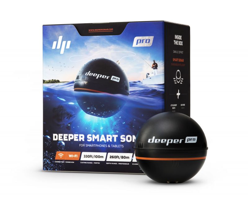 Deeper Smart Sonar PRO noir 