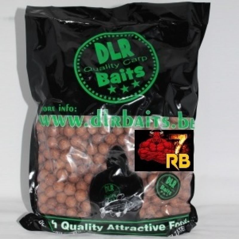 Dlr Baits RB7 Ready Made DEAL 25KG bruin karper boilie 16mm 25kg