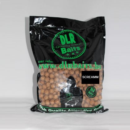 Dlr Baits ScreaMM Ready Made bruin - geel karper boilie 16mm 1kg