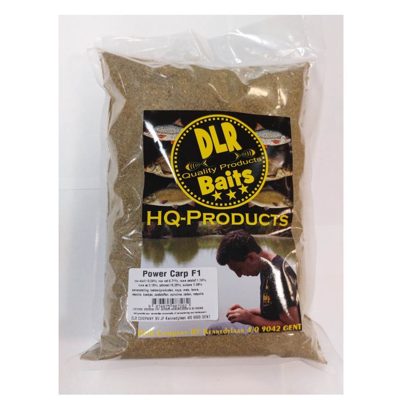 Dlr Baits Witvis Power Carp F1 8kg+2kg GRATIS bruin - groen witvis visvoer