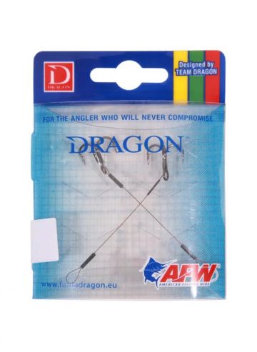 Dragon Surfstrand 1x7 bruin - nickel roofvis roofvis onderlijn 6 6cm 13kg