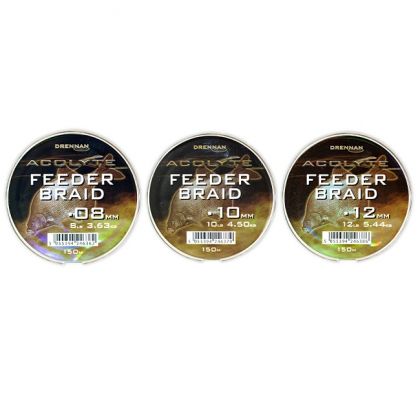 Drennan Acolyte Feeder Braid vert  0.10mm 150m 4.5kg