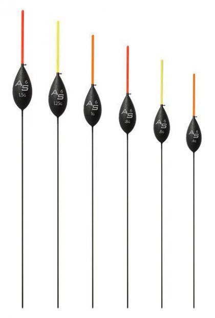 Drennan AS6 Floats zwart witvis visdobber 0.40g