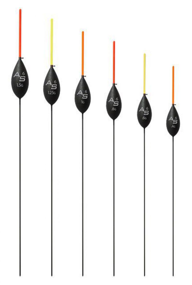 Drennan AS6 Floats zwart witvis visdobber 0.40g