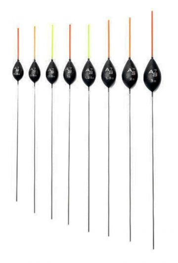 Drennan AS7 Floats zwart witvis visdobber 0.80g