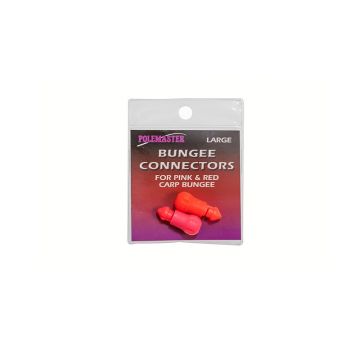 Drennan Bungee Connectors rood - roze witvis toebehoor viselastiek Large