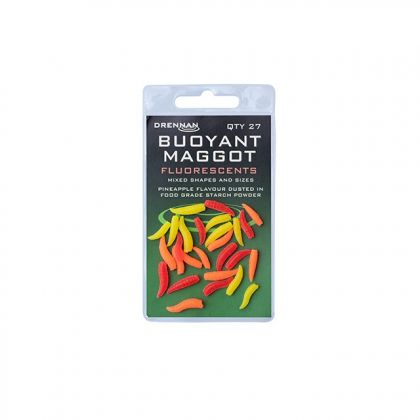 Drennan Buoyant Maggots fluo 